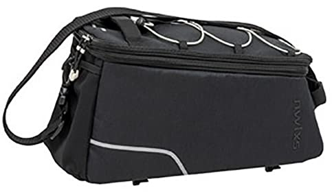 New Looxs Trunkbag Sports Racktime Small Radtasche, Black, 34.5 x 18 x 20 cm