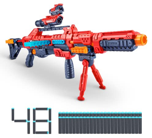 X-Shot Excel Regenerator Schaumstoffdart-Blaster, 1000+ Kombinationen (48 Darts)