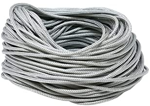 Roman Blind Cord 20MT 2mm Diameter String for Austrian Festoon Cording Picture Frame Mirror Hanging String Roller Blinds Replacement String Grey