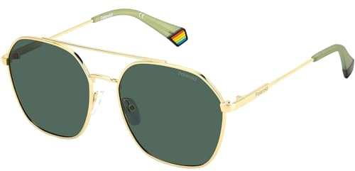 Polaroid Pld 6172/s J5G/UC GOLD Sunglasses Unisex Steel, Standard, 57
