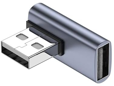 CY 10 Gbit/s USB 3.0 Stecker auf Buchse Verlängerung Power Data Video Adapter Low Profile 90 Grad rechtwinklig Typ