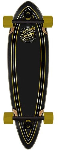 SANTA CRUZ Holo Flame Dot Pintail Pre-Built Longboard Complete