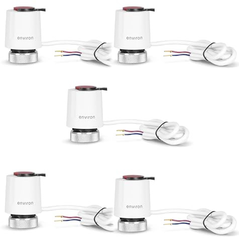 ENVIRON- ComfortFlow Stellantrieb M30 x 1.5 230V | für Fußbodenheizung | Heizung (5 Stück)