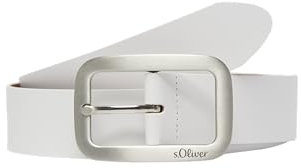 s.Oliver Gürtel aus Leder mit Logo