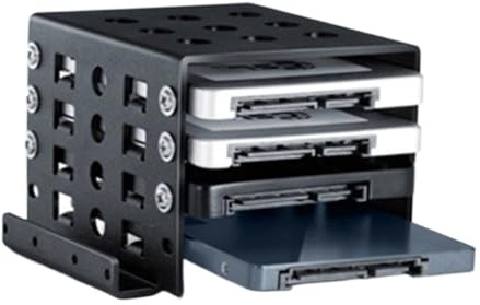 Montaje De 2,5 A 3,5 Pulgadas - Adaptador De Discwo Duwro De Soporte Adaptador De Kit De Montaje De Disco Duro Interno Extraíble - Kit De Soporte De Marco Extraíble Compatible con Todos Los Ti