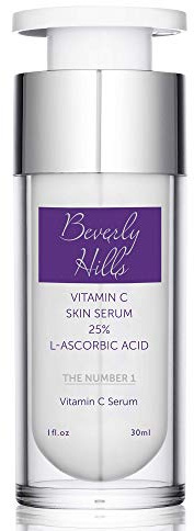 Beverly Hills Vitamin C 25% Anti-Aging Serum | 30ml | Leistungsstarker Cell Nourisher | Klinisch geprüfte Inhaltsstoffe für festere, weichere und gesündere Haut Perfekt für empfindliche Haut