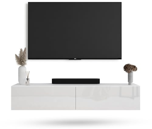 Planetmöbel West TV-Schrank, Fernsehtisch 160 cm lang, TV-Board