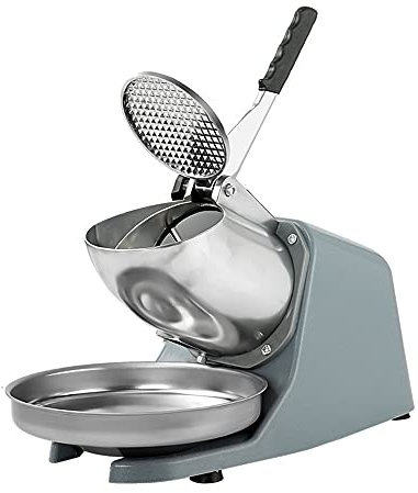 Household ice crusher, electric ice skates, snow cone machine, ice shaver, 65kg per hour, household and commercial ice crushers