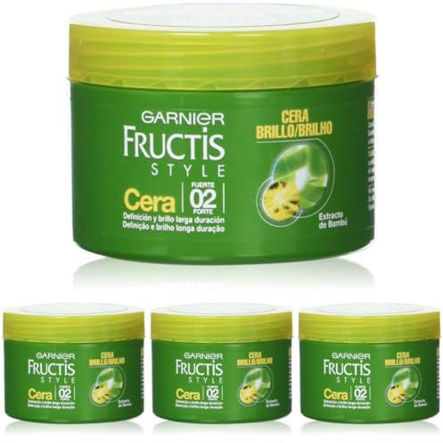 Garnier Fructis cera brillo/brilho (Packung mit 4)