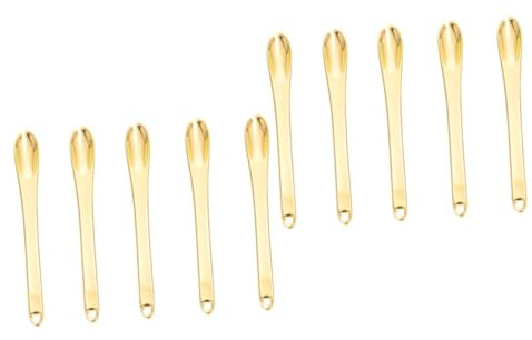 Angoily 10stücke Mini Kosmetik Spatel Delikate Augencreme Gesichtscreme Löffel Aus Tragbare Make-up Werkzeuge Für Präzise Dosierung Und Hygiene Für Ihre Beauty-routine