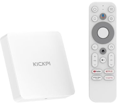 Android TV Box 11.0, Android Box con ricerca vocale, 2GB RAM 32GB ROM S905Y4 Quad-Core TV Box, Bluetooth5.0 doppio WiFi 4K Smart TV Box