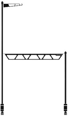 Rack de utensilios para acampar, estante para acampar al aire libre,Estante de cocina para acampar de escritorio | Organizador de multifunción portátil para BBQ Grill Picnic Travel Traveling Fishing