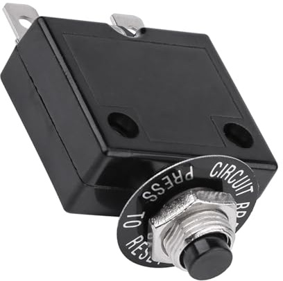 REGISTRADO DE CIRCUITO DE INTERRUPTOR TERMAL MANUAL CON REEMIENTO CONFIABLE 5A para la Protección Corriente sobre la Corriente en Aplicaciones Automotrices e Industriales - Diseño Compacto Duradero