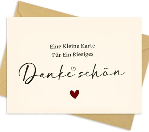 Generisch Karte Danke 20 Dankeskarten mit Kuverts Sticker Set – Professionelles Abschiedsgeschenk Kollegen Geschenk für Lehrerin Karten für Hochzeit Business-Events Babyfeier Geburtstag