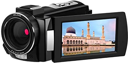 QZCX Digital Camera, Caméra vidéo 4k caméscope caméra Professionnel 4K Complet HD Wi-FI Vidéo Dv Caméra de la Vision Nocturne accumulée Micro Caméscope avec télécommande