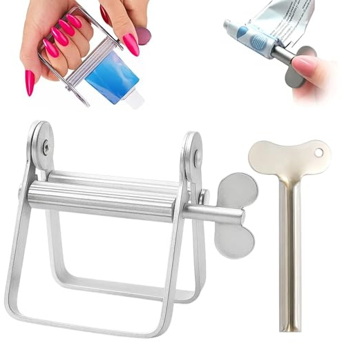 2 Pcs Tube Squeezer,Toothpaste Squeezer,Tube Squeezer Tool,Efficient Squeezing Tool Suitable for Artists, Salon Professionals, Painters and Portable Supplies for Travelers