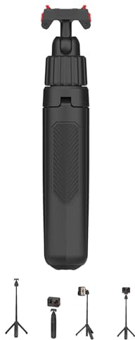 Lokyoyo Mini treppiede magnetico a sgancio rapido per Insta 360 Ace Pro 2/Ace Pro, asta estensibile per selfie da 40 cm con rotazione a 360 ° per accessori per action cam Insta 360 X5