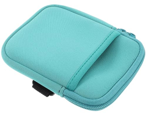 BESPORTBLE Custodia Antiscivolo per Bottiglia 2 Pezzi in Neoprene Verde, Porta Bicchiere Portatile Isolamento Termico, Pratica Custodia Multifunzione per attività Outdoor e Trasporto