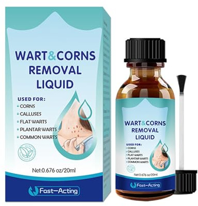 Warzenentferner, 20ML Warzen-Entfernungsflüssigkeit, Neu Stielwarzen Entferner, Natürliche Warzenentfernungslösung, Klare und Selbstbewusste Haut, für alle Hauttypen (1)