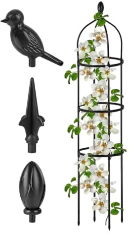 Tutor obelisco para plantas trepadoras Rack Trepador De Verduras