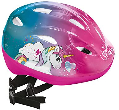 Mondo Kids' Hjälmar Mondo Toys 28507 barncykelhjälm Unicorn, Rosablu, S EU