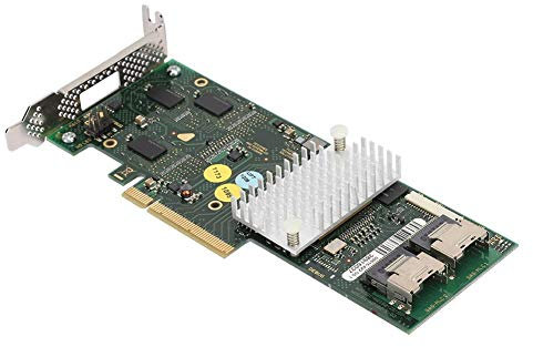 ASHATA Scheda Controller Raid PCI Express 2.0 SATA, SATA + SAS a 8 Porte D2616 SAS2108 SATA/SAS Raid 6Gbs Scheda Controller Array da 512 MB Low Baffle