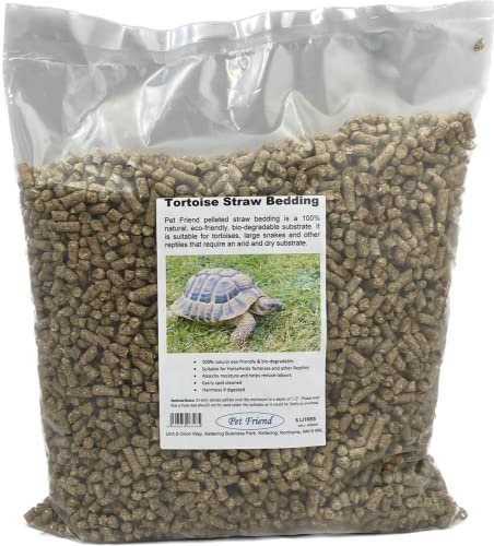 Pet Friend Tortoise Bedding Staw Terrain Substrate (5 Litre)
