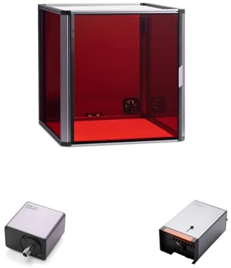 Snapmaker 3-in-1-Add-ons für Artisan 3D-Drucker, einschließlich Artisan-Gehäuse, 200-W-CNC-Modul, 40-W-Lasermodul (Premium-3-in-1-Add-ons für Artisan 3DP)