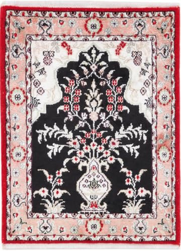 Nain Trading China Seidenkette 43x57 Handgeknüpft Orientteppich Teppich Seide Türkei