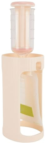 Masyrt Babynahrung Beutelfüllung Squeeze Station für Hausgemachte Pürees mit 10 Pcs 118 Ml Beutel - Plastikfruchtpüree -Hersteller (Beige)