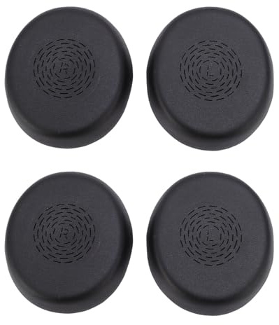 BONKZEBU Mousse à Mémoire à Haute densité Plus épaisse, Plateaux d'oreille de Remplacement en Cuir à Protéines Doux pour Evolve2 50 55, Confort équilibré et Isolement Sonore, Usure à