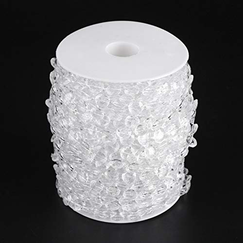 30 M Guirnalda Diamante Acrílico Cristal Cuentas Cortina Banquete de Boda Decoración de Bricolaje Decoración de celebración Colgante