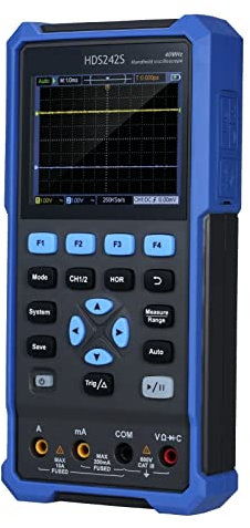 wrtgerht casa Portatile Strumenti per Test Funzionali Generatore di Forme d'onda dell'oscilloscopio del multimetro dell'oscilloscopio Portatile dell'oscilloscopio Digitale