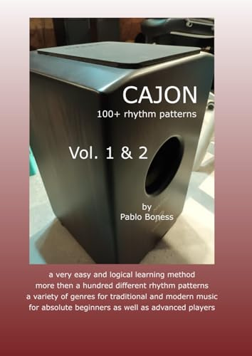 Cajon 100+ rhythm patterns: Vol. 1 & 2