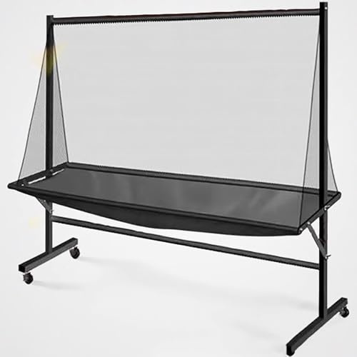 rete di cattura per tennis da tavolo Rete di cattura mobile per ping pong, rete di raccolta palline da ping pong per esercizi con più palline o pratica di lancio di servizi robot, rete da tavolo da pi