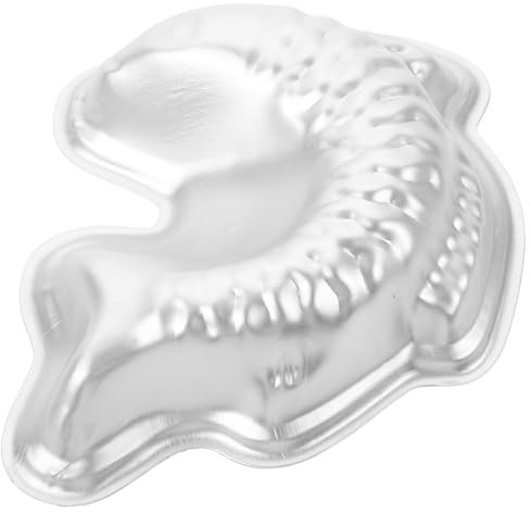 Luxshiny Bent Fish Mold for Cake Making Rice Cakes Making Mold Use As Baking Tools Baking for Jelly