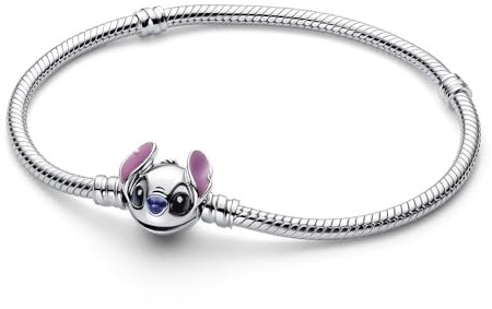PANDORA Pulsera para mujer de plata Disney Stitch 593738C01