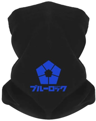 Forma azul del pentágono, abajo. Juego de fútbol americano: bufanda impermeable, máscara de cuello, polaina de hombre, gorra de mujer, casco de mujer, exterior mantener el calor invierno m