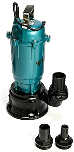 Heavy Duty Flood Sewage Water Pond Drain Septic Sump Cesspool Grinding Pump with Fire Hose 20 30m Pump