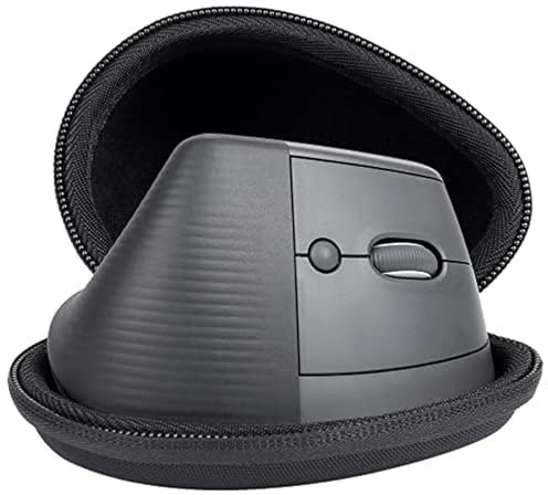 Aenllosi Hülle für Logitech Lift Rechts Vertikale Ergonomische Kabellos | Netztasche für Kabel und Zubehör, Wasserabweisende Oberfläche für zusätzlichen Schutz, Nur Hülle ohne Gerät und Zubehör