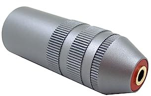 Xingsiyue Adattatori di Bilanciamento da XLR a 3.5mm - Convertitore Amplificatore di Potenza per Cuffie da Maschio a Femmina a 4 pin di Conversione