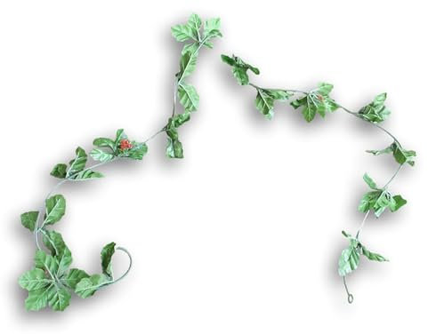 Weihnachtsgirlande, Stechpalmen- und Beeren-Girlande, 1,