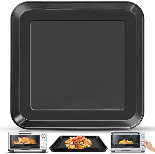 Plaque de cuisson 25,4 x 25,4 cm pour four Breville compact intelligent, grille-pain antiadhésif de qualité alimentaire, accessoires compatibles avec le mini grille-pain intelligent Breville, passe au
