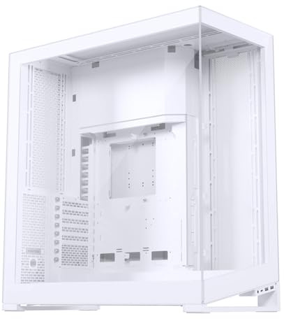 Phanteks NV Series NV9 E-ATX Case, Tempered Glass, ARGB - Bianco opaco