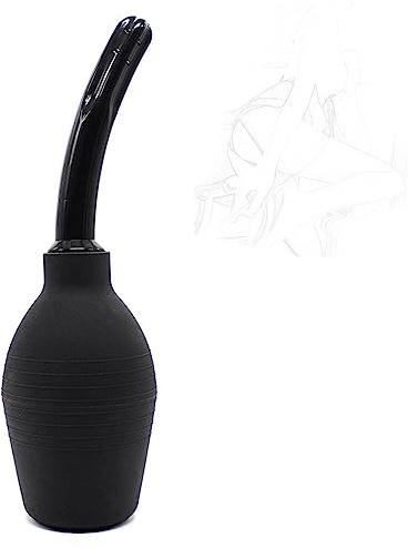 JINGHUA3 Douche intime Lavement anale Douche anale et vaginale Seringue de lavement Irrigateur Douche vaginale anale Lavement de rinçage anal for le nettoyage du côlon Jouet sexuel anal (Bleu) (Color