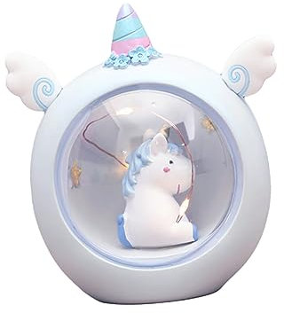 ETHZZLE Luce Notturna Unicorno Proiettore Stelle Lampada Luce Notturna Per Ragazze Camera Letto Ragazzo Ragazza D'atmosfera