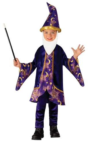 Rubie's unisex - barn Bristol Novelty Child's Wizard Costume Barn maskeraddräkt