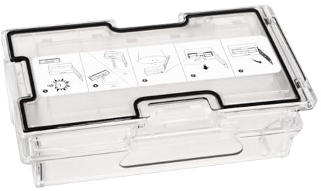 Tsffsy Dammuppsamlingslåda för Roborock S8 S8 Plus S8+ S8 Pro Ultra G20 Soprobot Dammcontainer Tillbehör Ersättningsdelar
