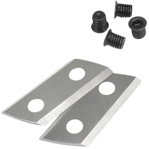Ajhui Lot De 6 Lames De Rechange for Broyeur De Jardin Einhell BR-MH 2440, GC-KS 2540, GH-KS 2440, HMH-E 2440