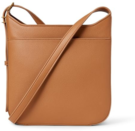 Amazon Essentials Damen Schlanke Umhängetasche aus Kunstleder mit PU-Riemen